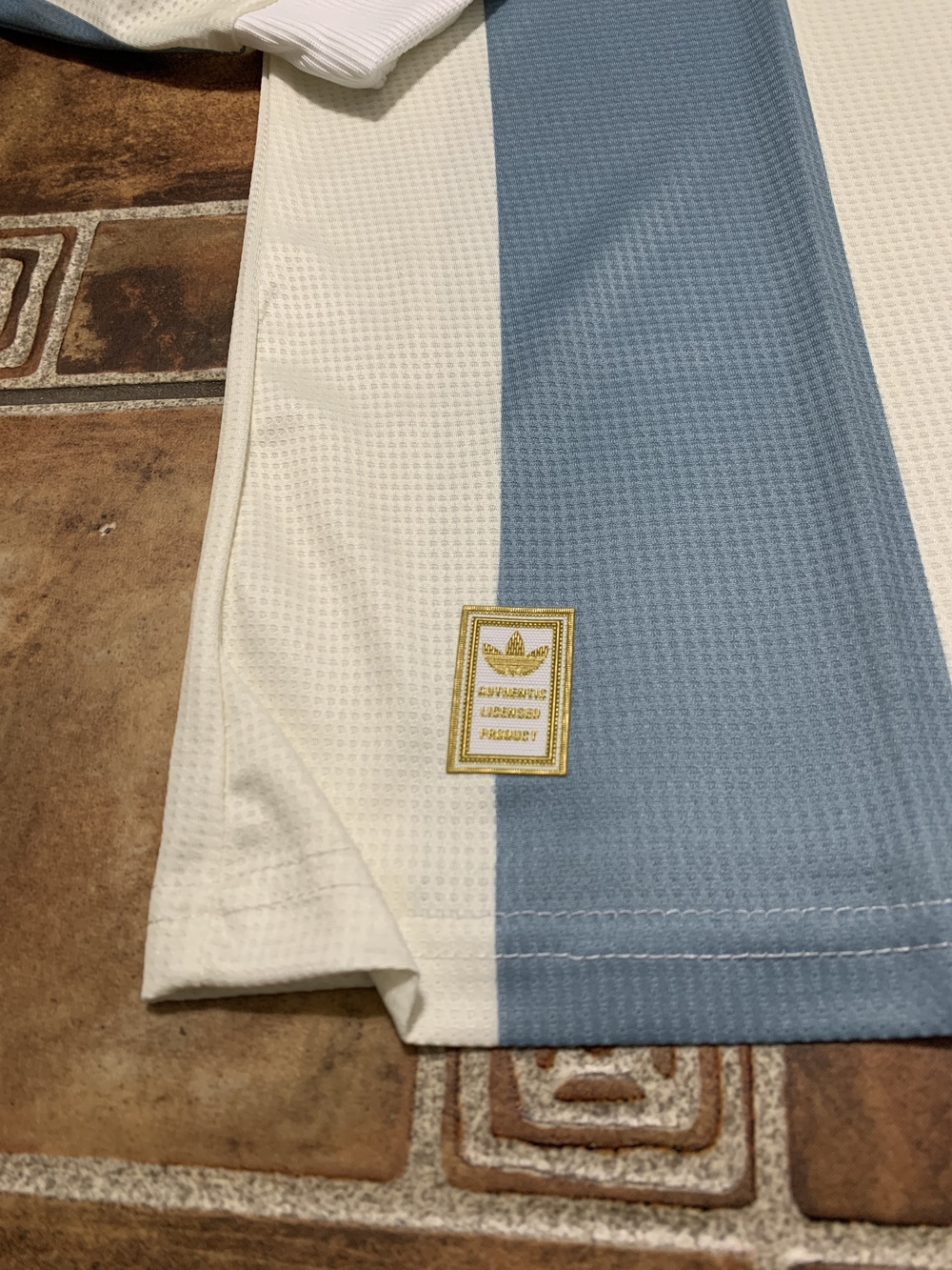 adidas Originals Argentina Long Sleeve Anniversary Jersey Size M - Picture 3 of 5